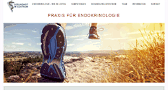Desktop Screenshot of endokrinologie-herrmann.de